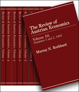 The Review of Austrian Economics (Full Collection)